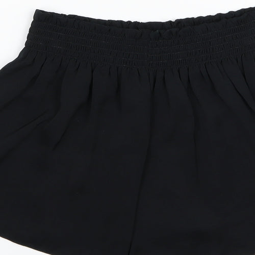 Marks and Spencer Womens Black  Chiffon  Sleep Shorts Size 6