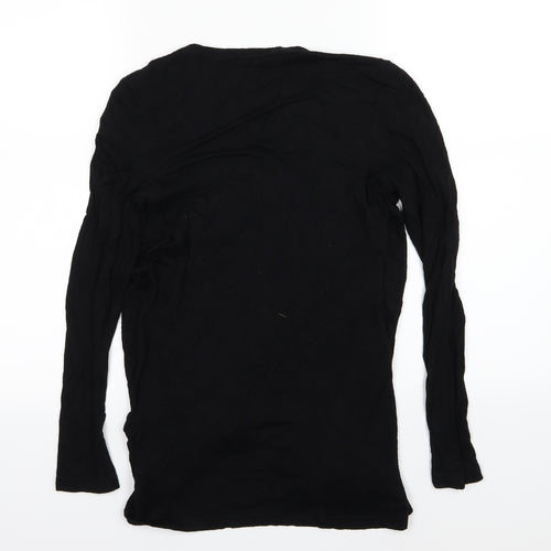 New Look Womens Black  Jersey Cardigan Jumper Size 8