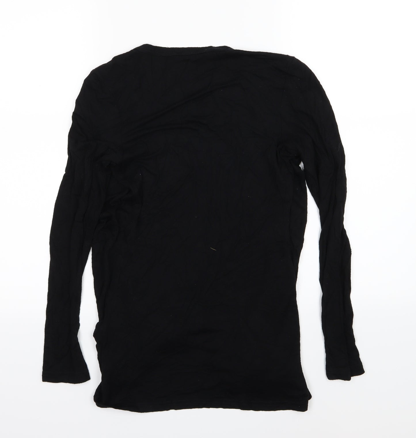 New Look Womens Black  Jersey Cardigan Jumper Size 8