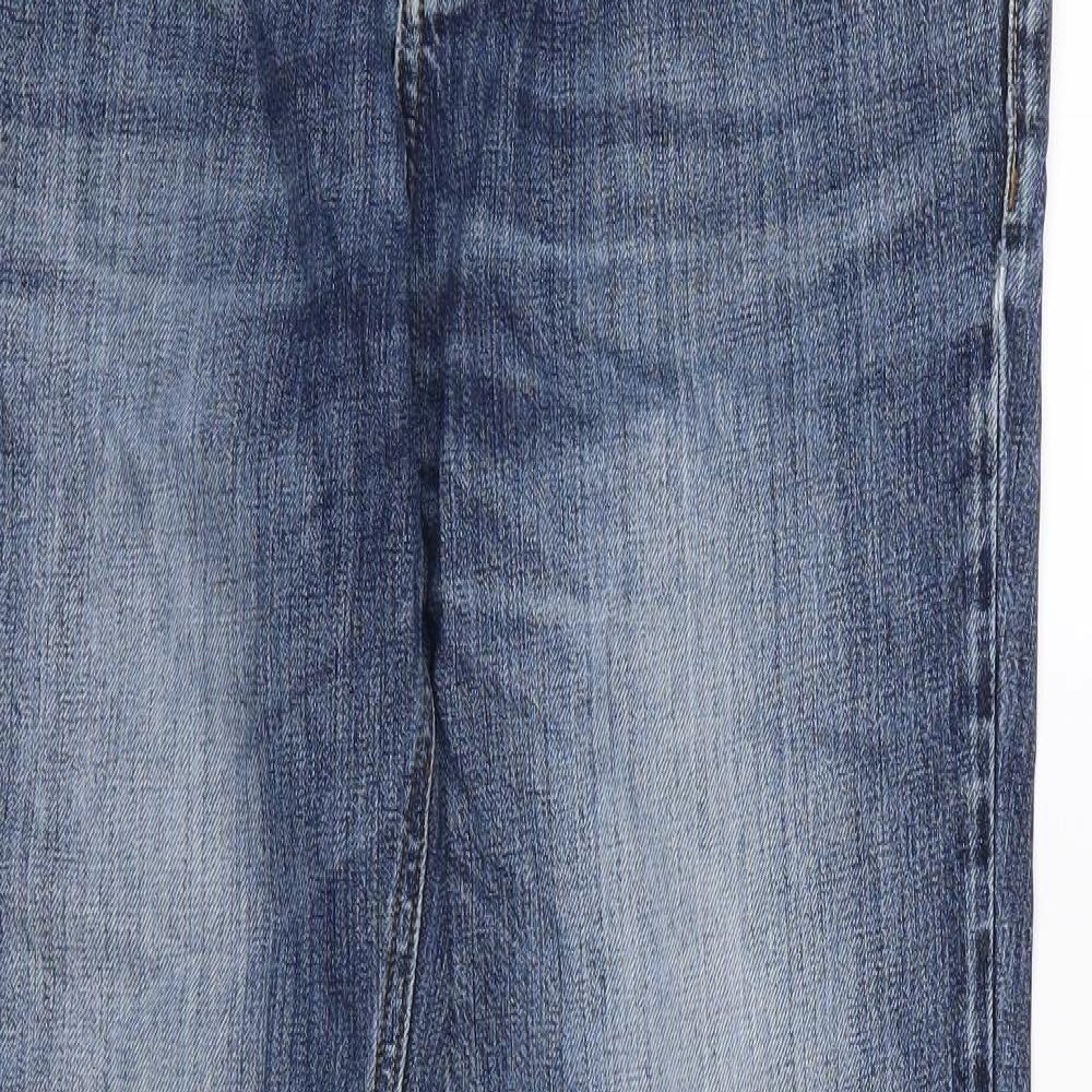 Jasper Conran Womens Blue  Denim Straight Jeans Size 34 L34 in