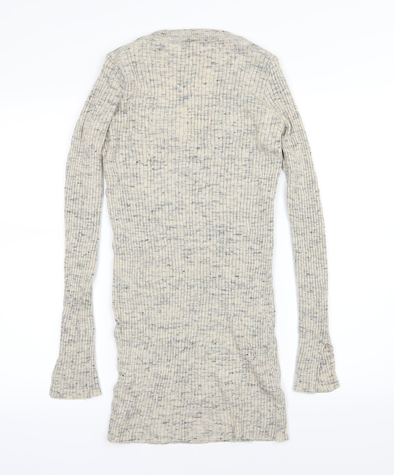 Zara Womens Beige  Knit Pullover Jumper Size M