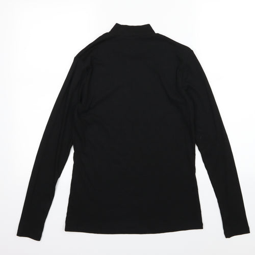 F&F Womens Black  Knit Pullover Jumper Size 10