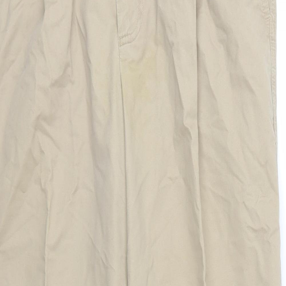 John Lewis Mens Beige   Trousers  Size 36 L31 in