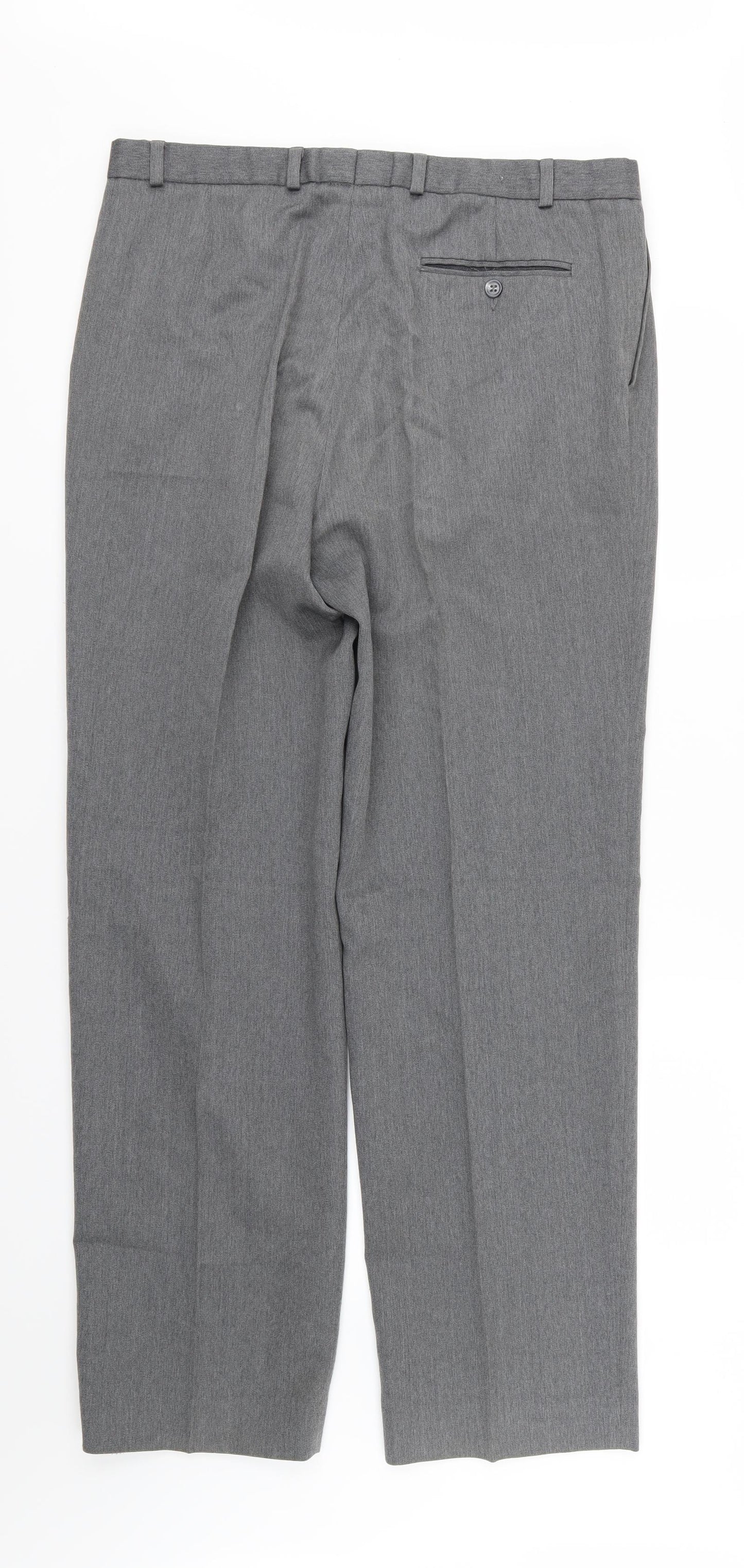 Marks and Spencer Womens Grey   Trousers  Size 36 L33 in