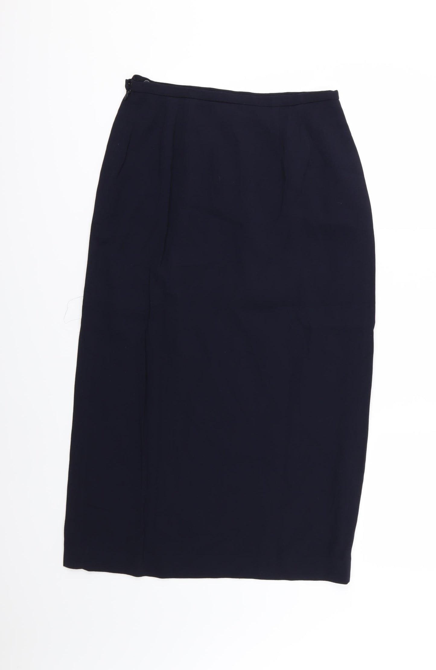 Talbots Womens Blue  Chiffon Straight & Pencil Skirt Size 8