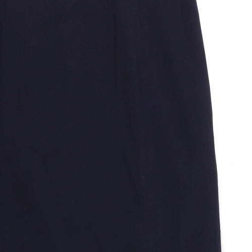Talbots Womens Blue  Chiffon Straight & Pencil Skirt Size 8