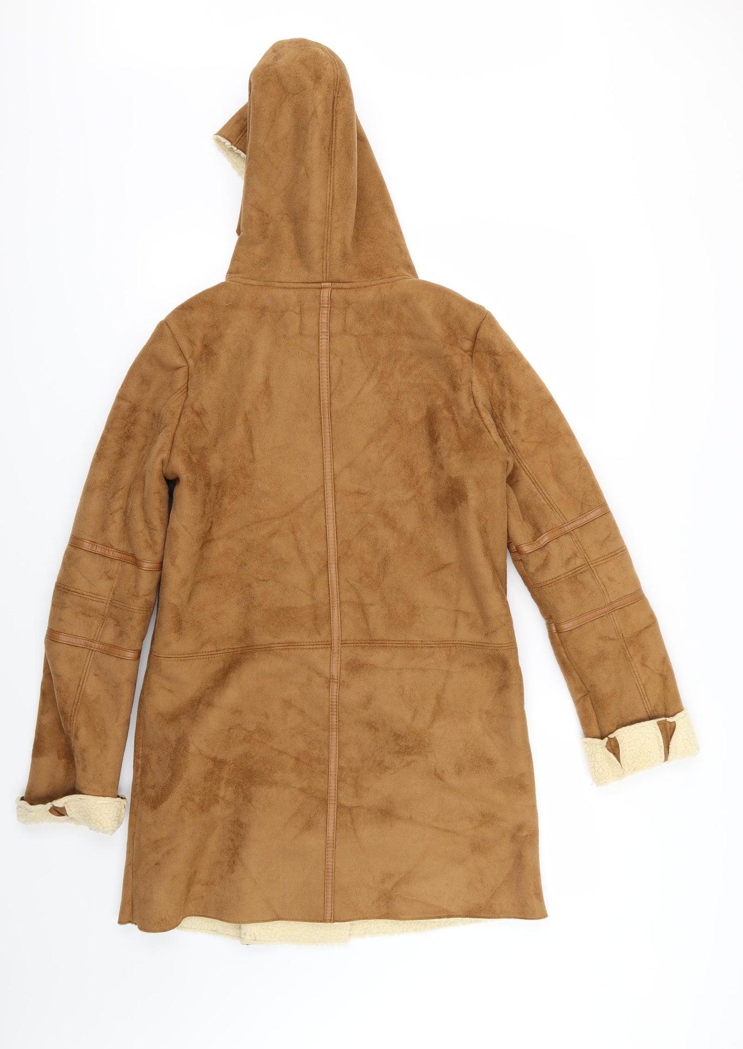Bershka Womens Brown  Velour Jacket  Size M