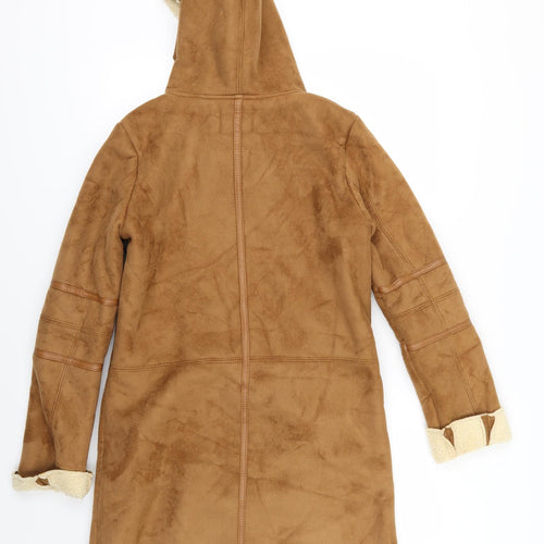 Bershka Womens Brown  Velour Jacket  Size M