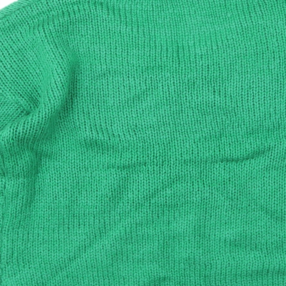 Preworn Womens Green  Knit Pullover Jumper Size S