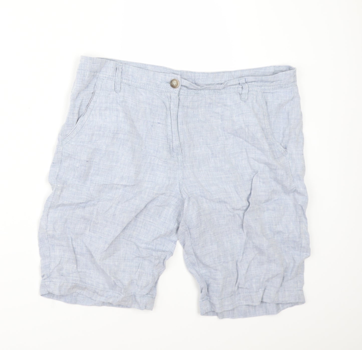RJR.John Rocha Womens Blue   Chino Shorts Size 12