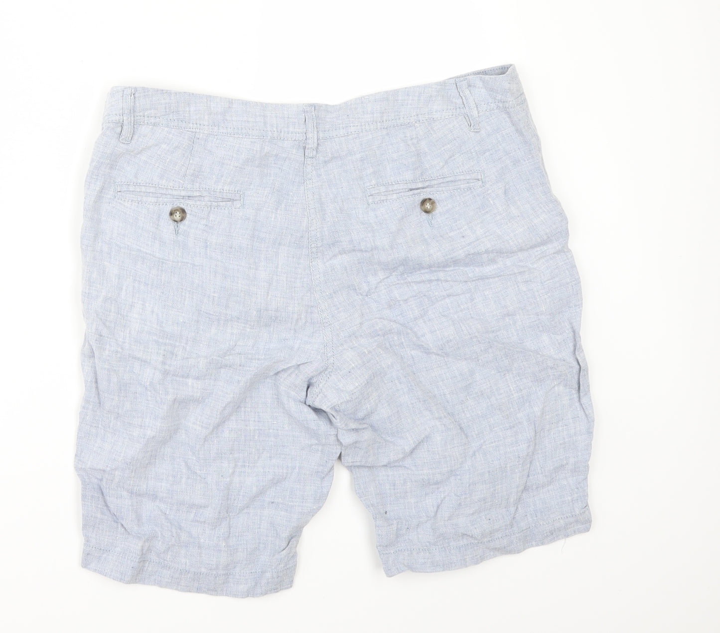 RJR.John Rocha Womens Blue   Chino Shorts Size 12