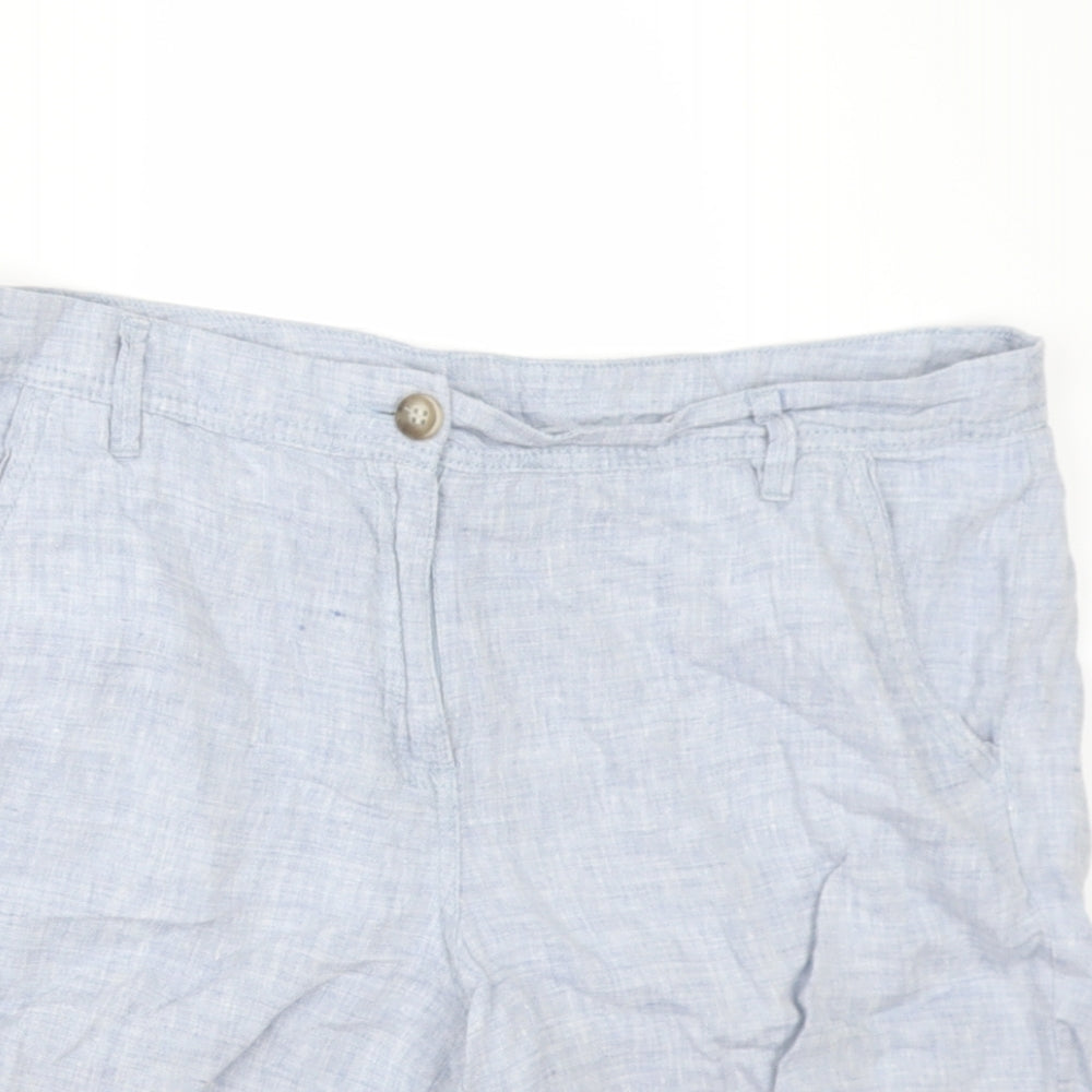 RJR.John Rocha Womens Blue   Chino Shorts Size 12