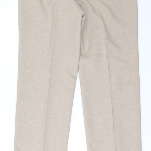 Marks and Spencer` Mens Beige   Trousers  Size 36 L33 in