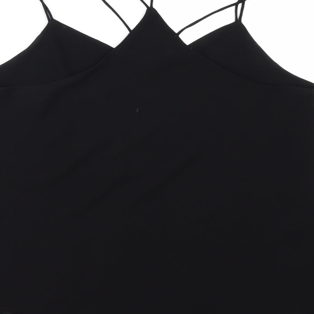 New Look Womens Black   Camisole Blouse Size 10