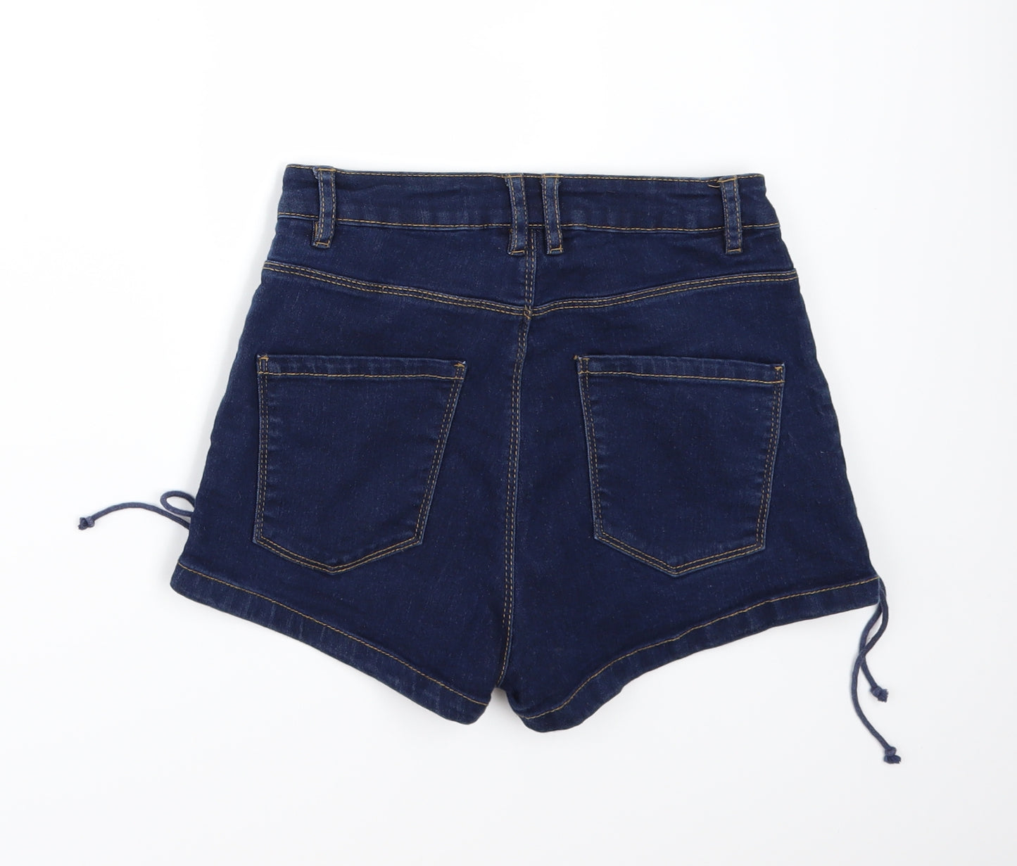 Preworn Womens Blue   Hot Pants Shorts Size 28