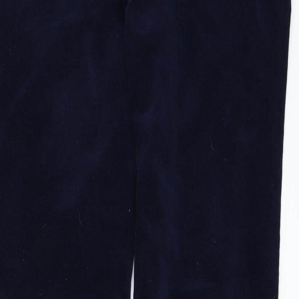 EWM Womens Black  Corduroy Straight Jeans Size 18 L29 in