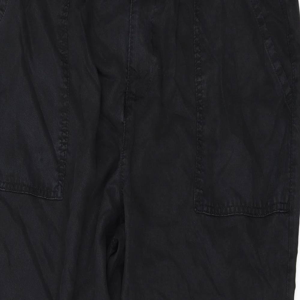 F&F Womens Black   Trousers  Size 16 L27 in
