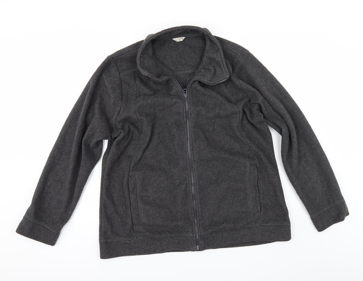 M&Co Womens Grey Jacket Size 20