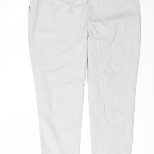 M&Co Womens Silver   Trousers  Size 20 L27 in