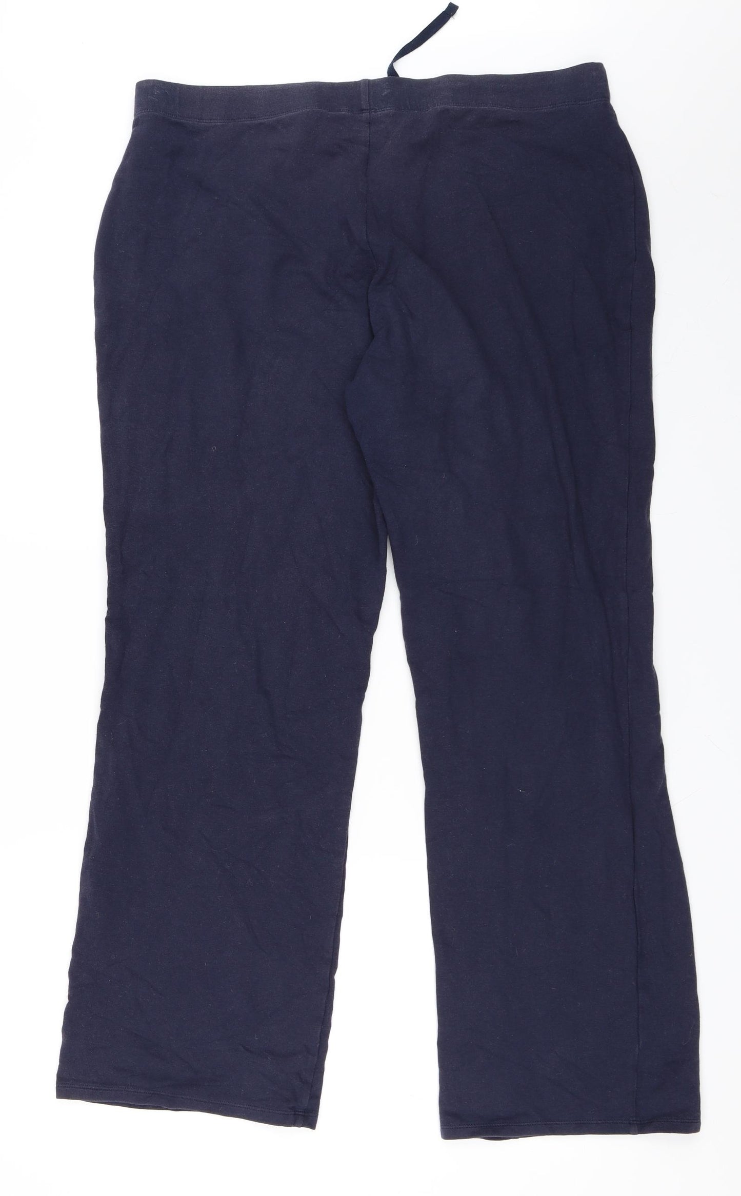 Marks and Spencer Womens Blue   Sweatpants Trousers Size 18 L29 in