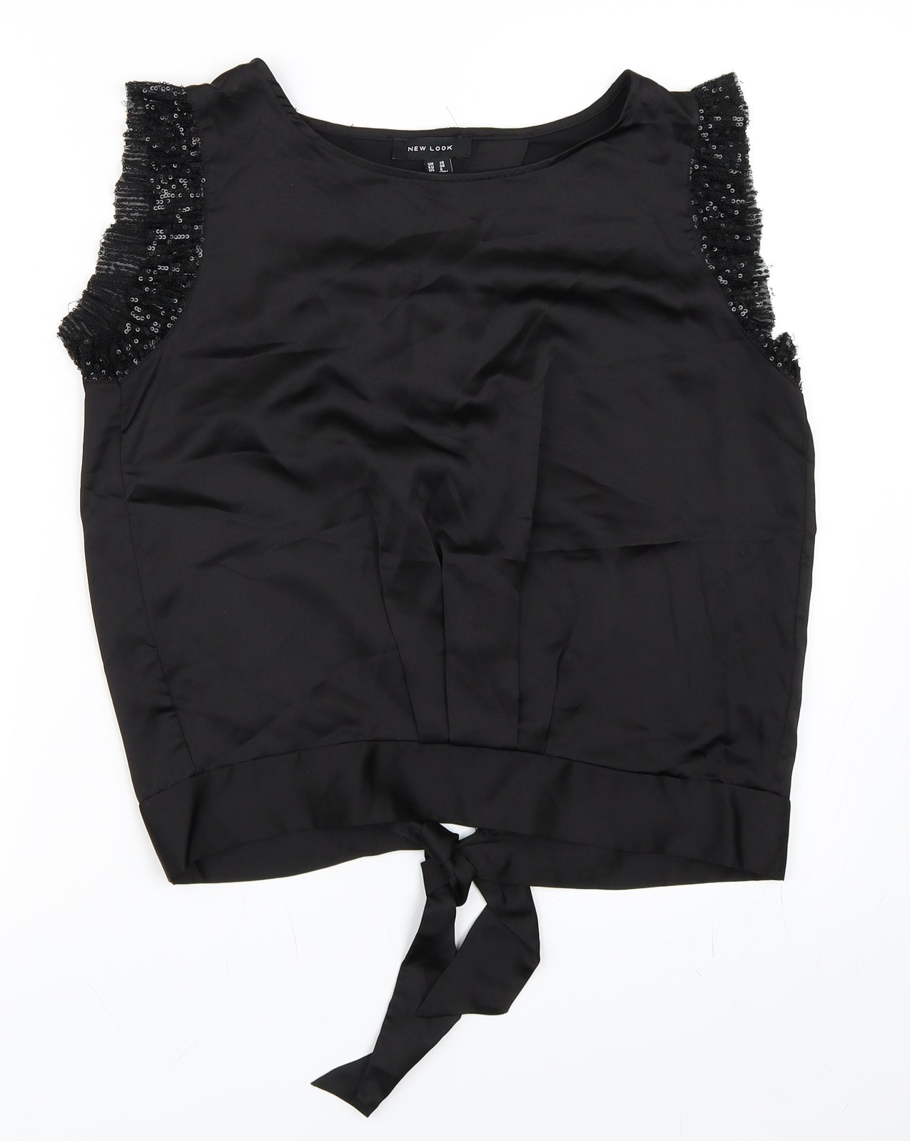New Look Womens Black   Basic Blouse Size 10