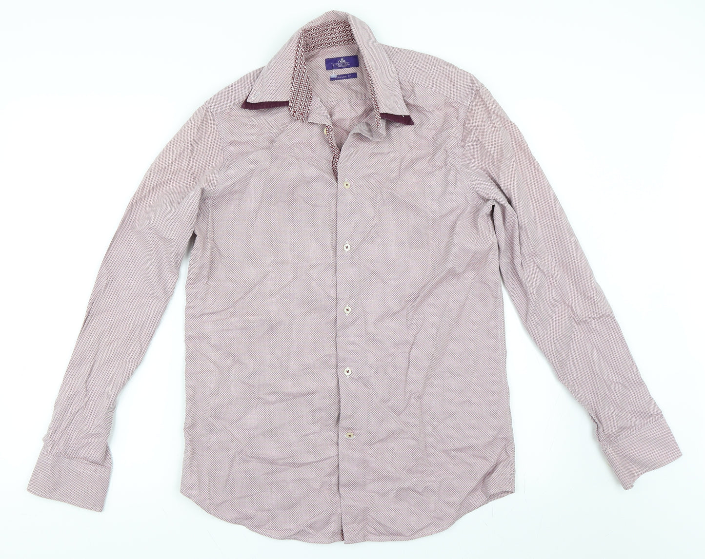 NEXT Mens Red    Dress Shirt Size 15