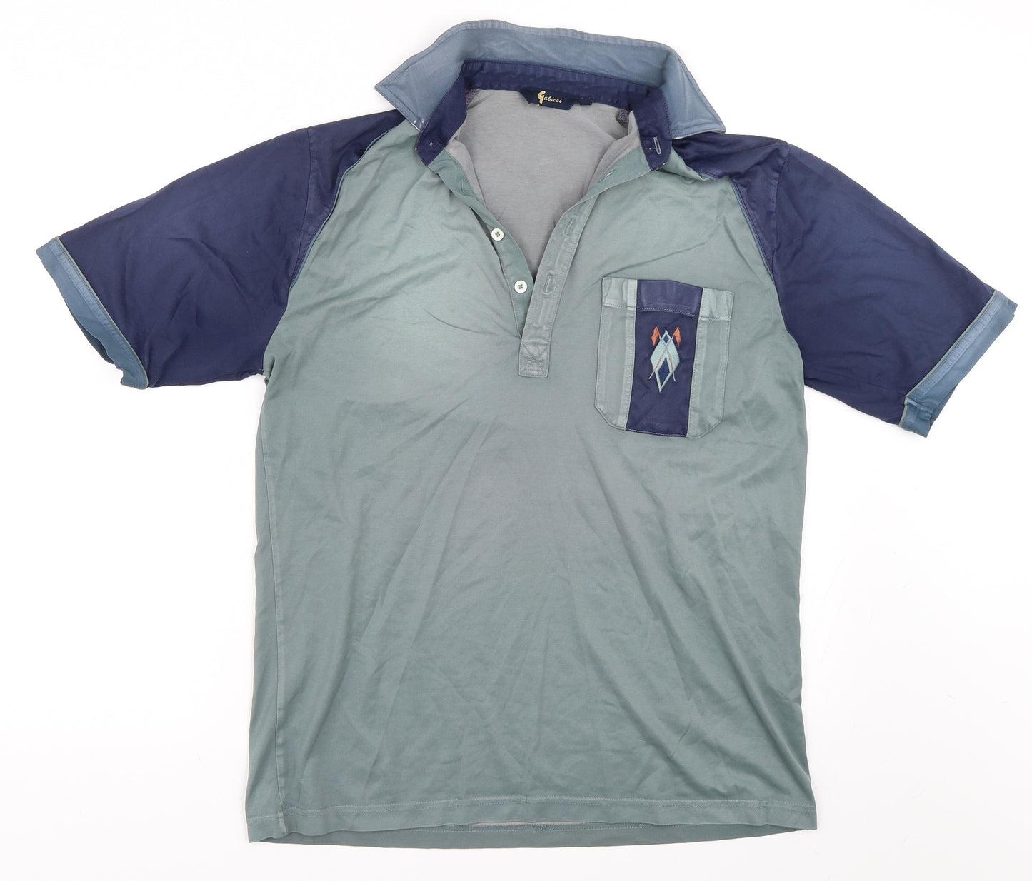 Gabicci Mens Green    T-Shirt Size L