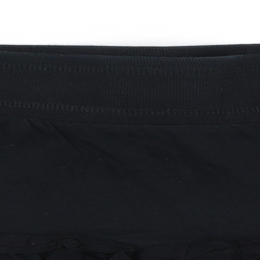 Miss Selfridge Womens Black   Skater Skirt Size 10