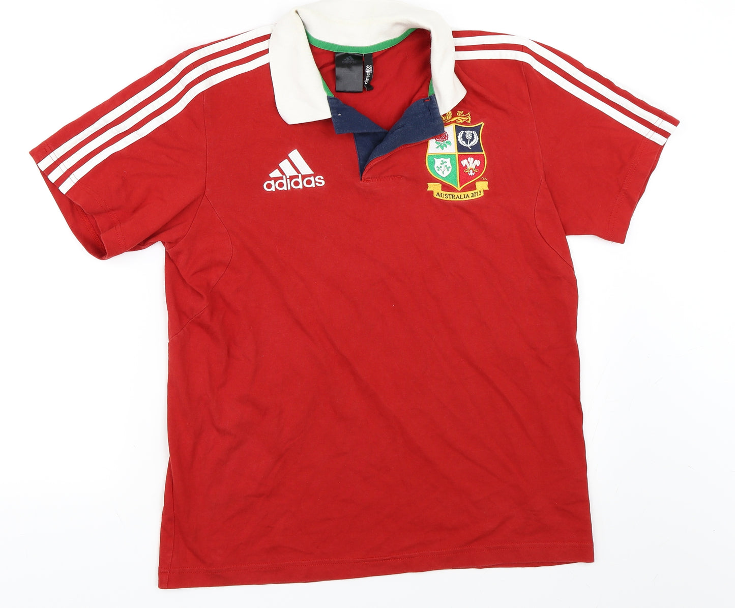 adidas Mens Red    T-Shirt Size 40