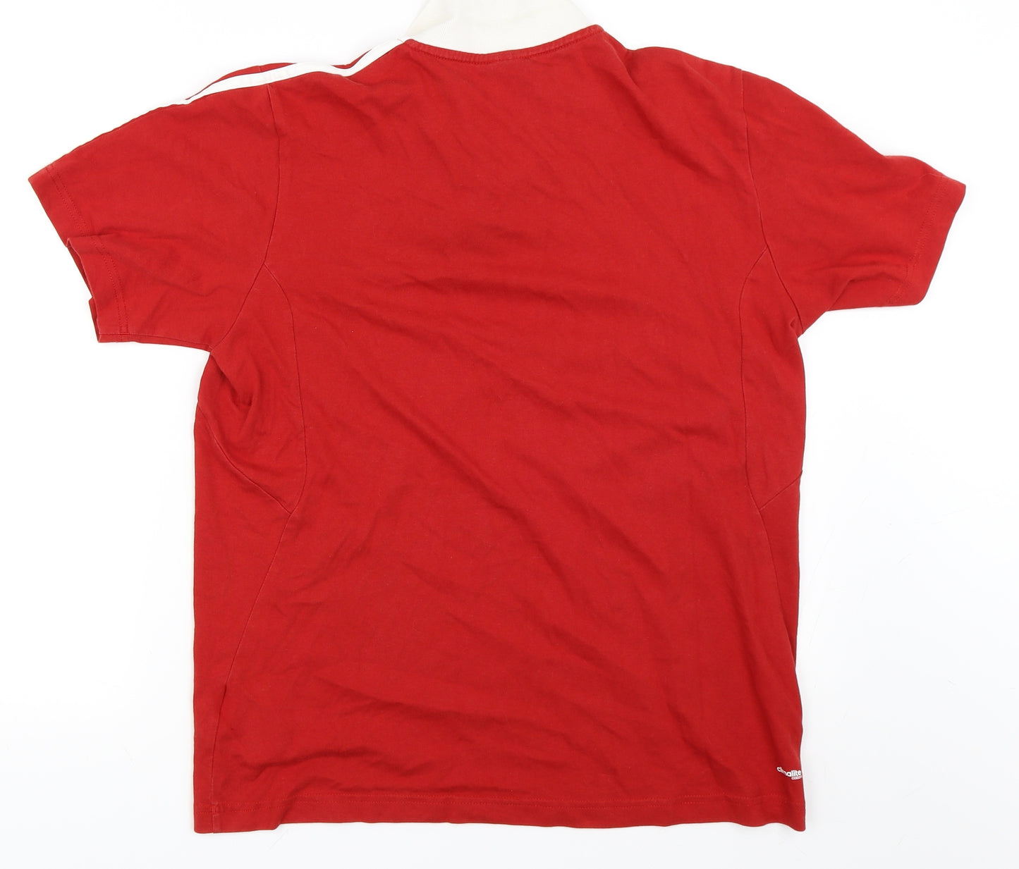 adidas Mens Red    T-Shirt Size 40