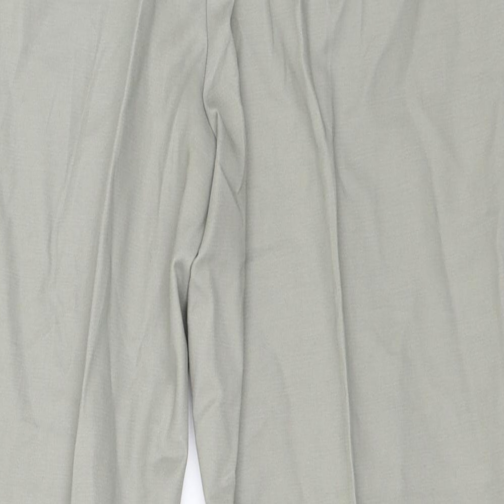 Marks and Spencer Womens Green   Trousers  Size 14 L28 in