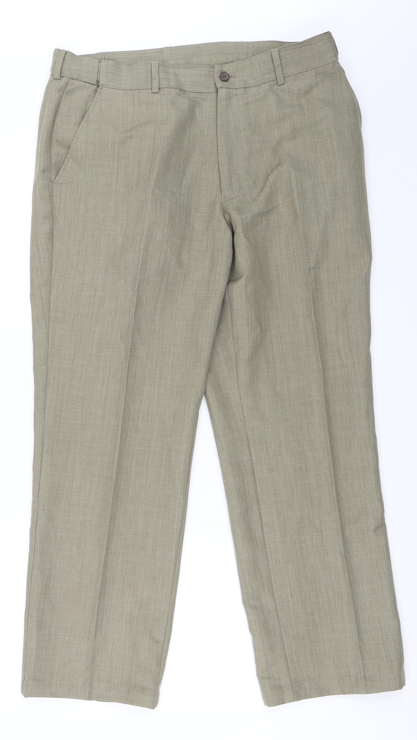 Preworn Mens Beige   Trousers  Size 36 in L29 in