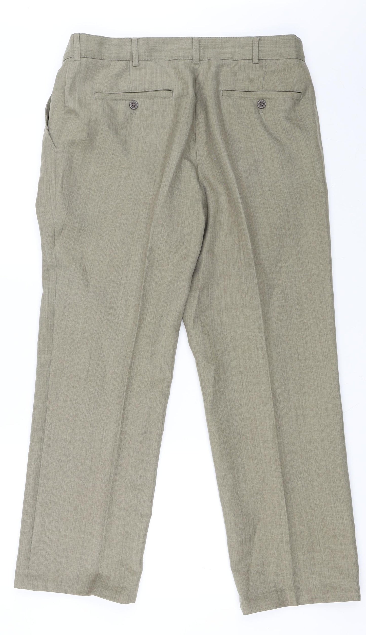 Preworn Mens Beige   Trousers  Size 36 in L29 in