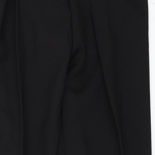 Preworn Womens Black   Trousers  Size 16 L24 in