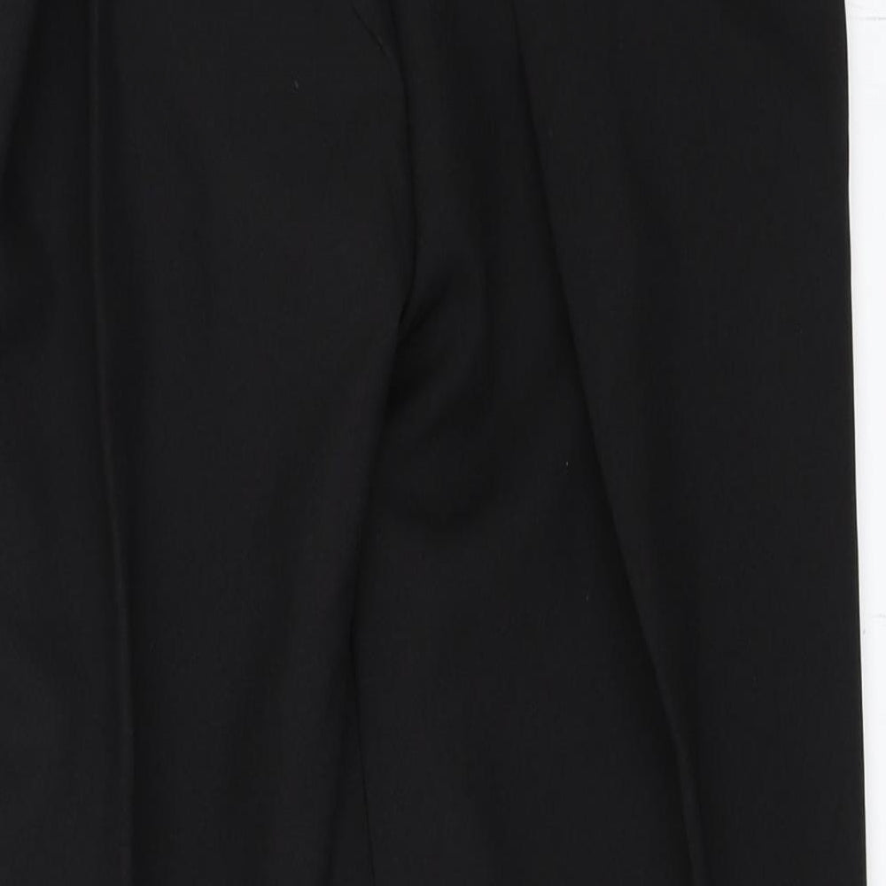 Preworn Womens Black   Trousers  Size 16 L24 in