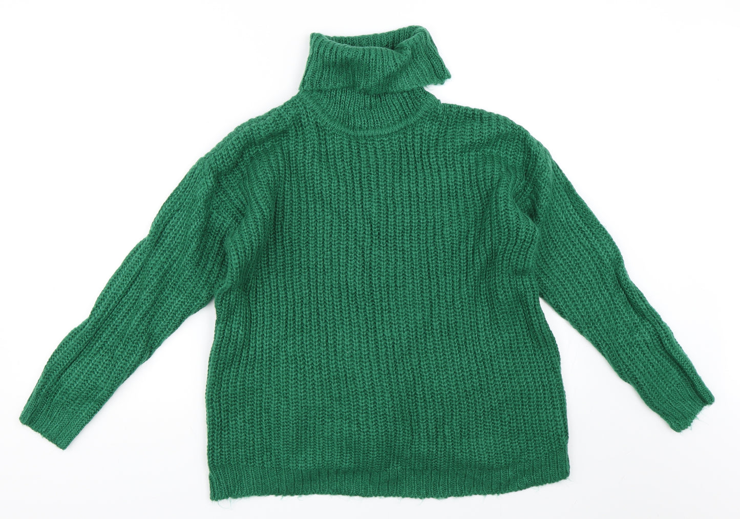 F&F Womens Green   Pullover Jumper Size 10