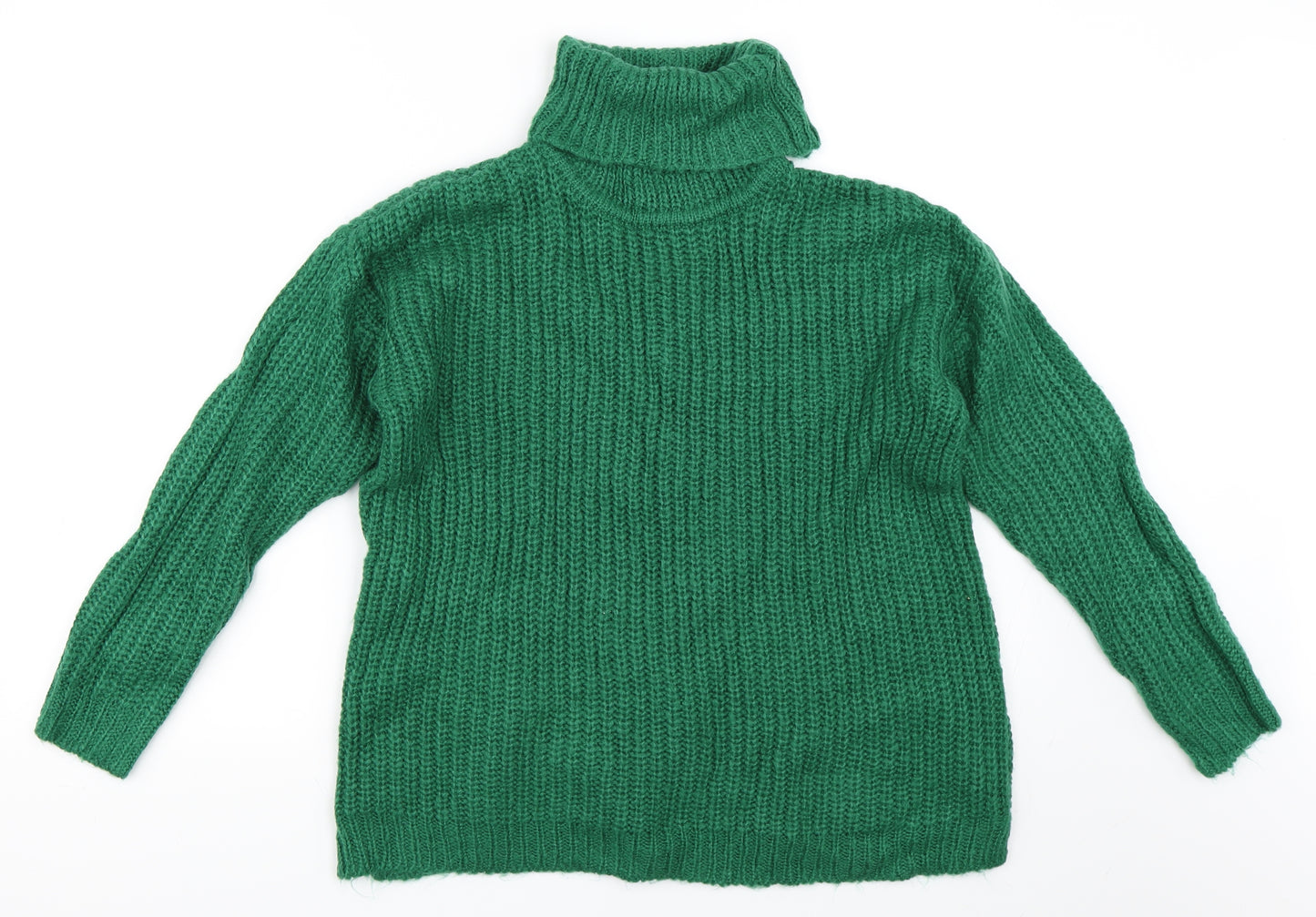 F&F Womens Green   Pullover Jumper Size 10