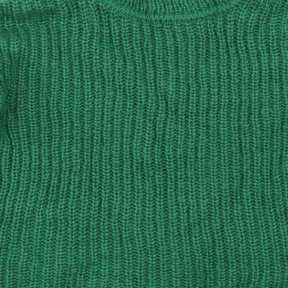 F&F Womens Green   Pullover Jumper Size 10