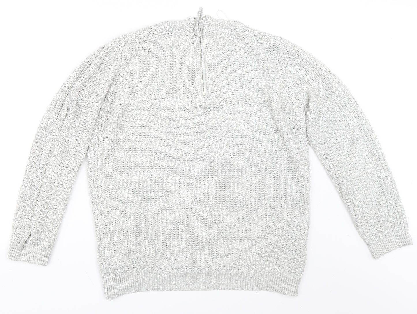 Wallis Womens Grey   Pullover Jumper Size S