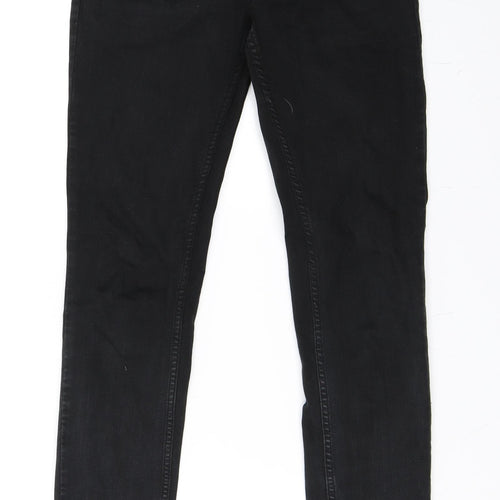 Les Petites Womens Black  Denim Skinny Jeans Size 36 L28.5 in