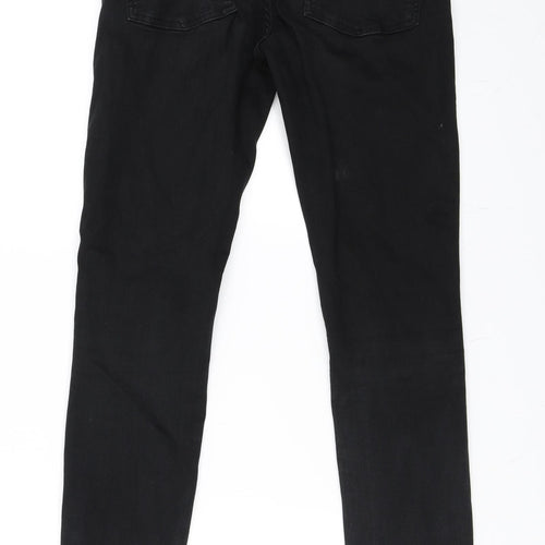 Les Petites Womens Black  Denim Skinny Jeans Size 36 L28.5 in
