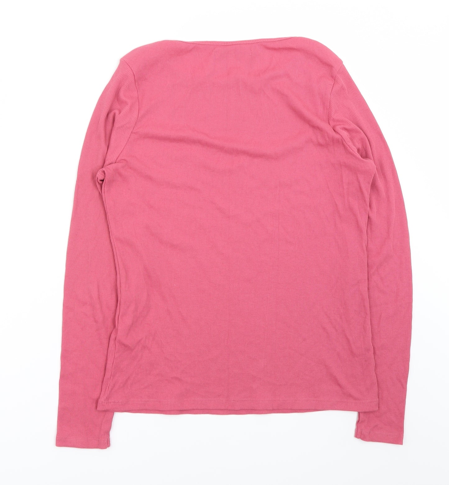 Marks and Spencer Womens Pink   Basic T-Shirt Size 14