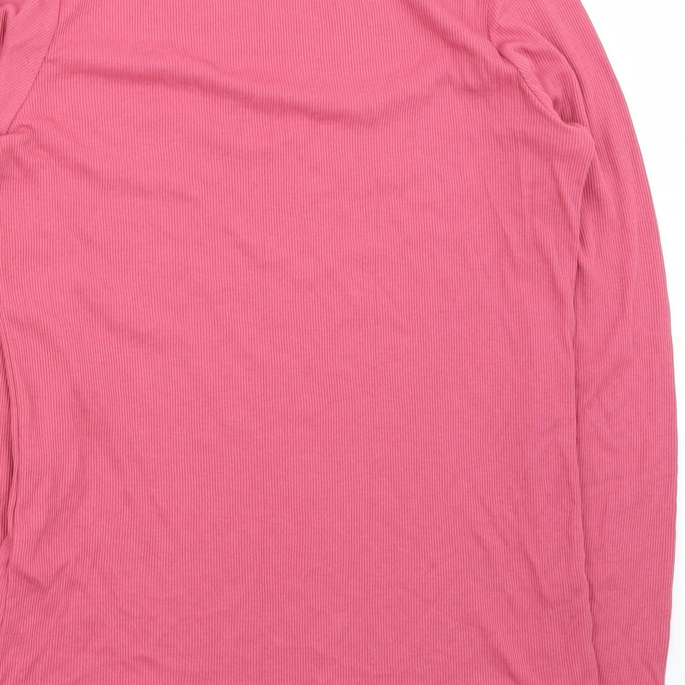 Marks and Spencer Womens Pink   Basic T-Shirt Size 14