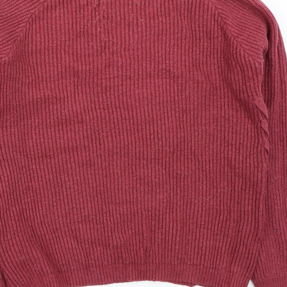 Primark  Girls Red   Pullover Jumper Size 11-12 Years
