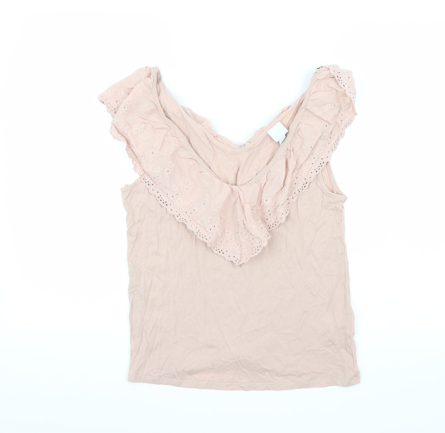 H&M Womens Pink   Basic T-Shirt Size M