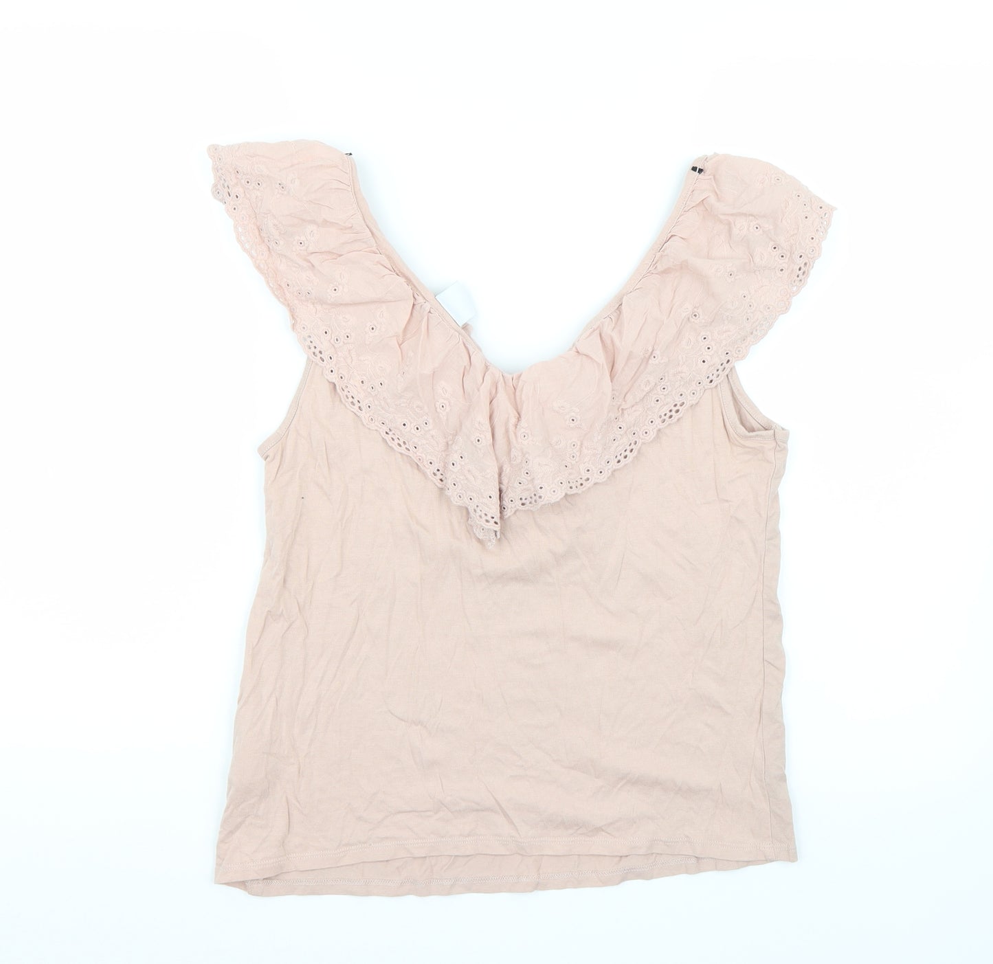 H&M Womens Pink   Basic T-Shirt Size M