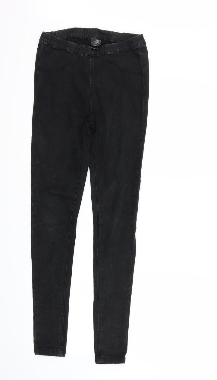 Bay Womens Black Jegging Jeans Size 6 L29 in
