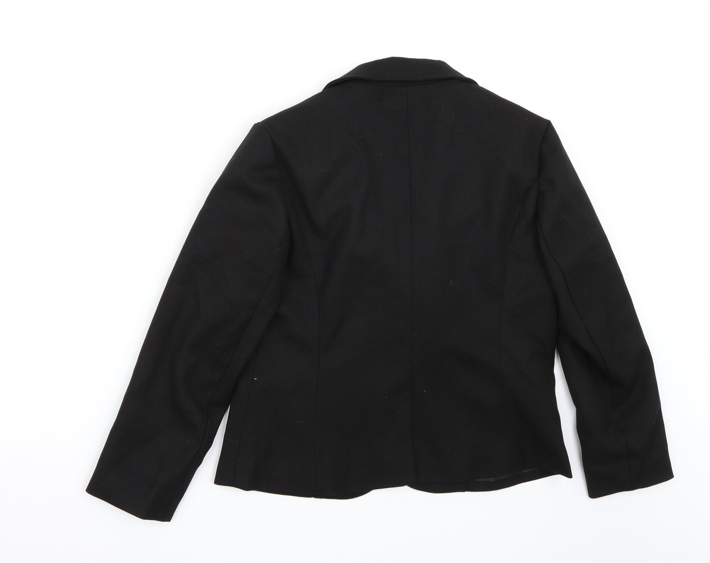 Pixie + diamond Womens Black   Jacket Coat Size 8