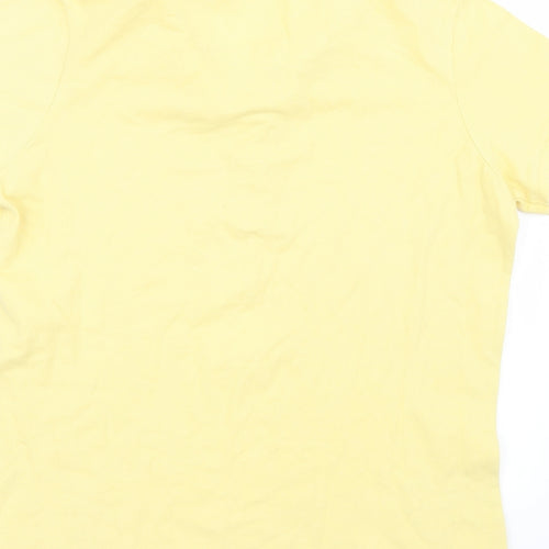 Backswing Womens Yellow   Basic Polo Size L