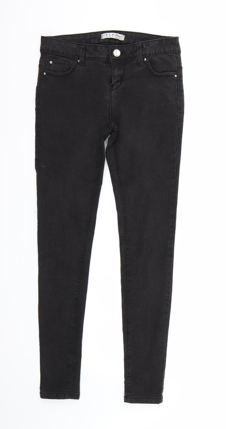 Denim & Co. Womens Black Skinny Jeans Size 8 L29 in